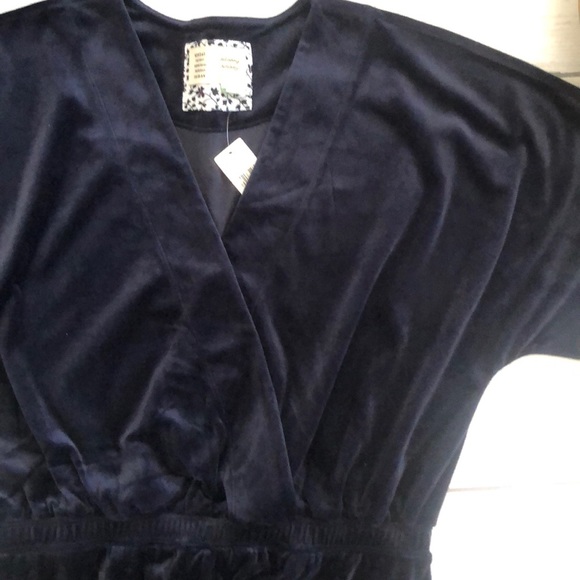 Anthropologie Velour Jumpsuit - Picture 4 of 6